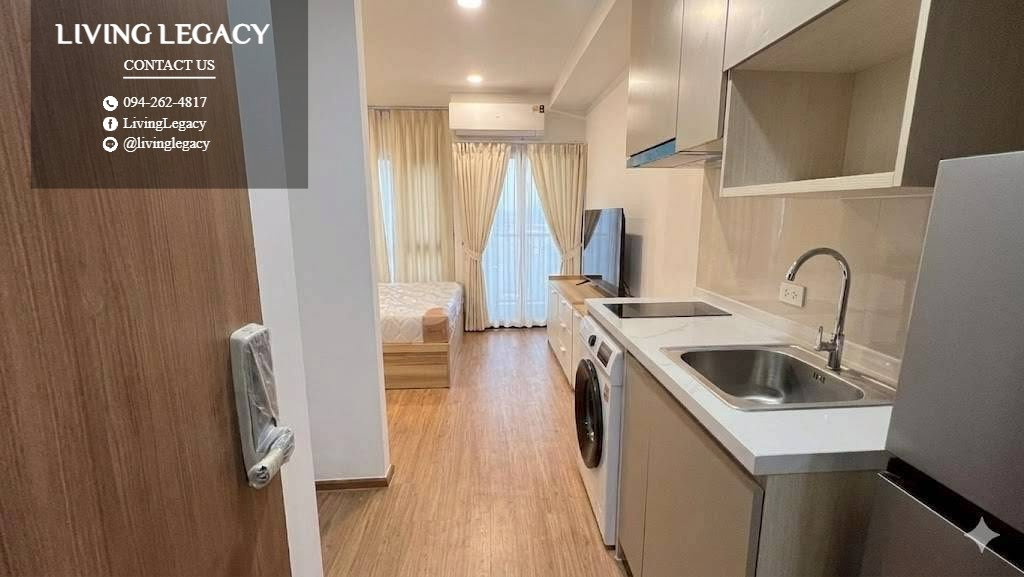 รูป เช่าด่วน! The Livin Ramkhamhaeng 1 นอน 22.34 ตร.ม. ชั้น 17 | 11,000 บาท/เดือน - รูปที่ 3/6