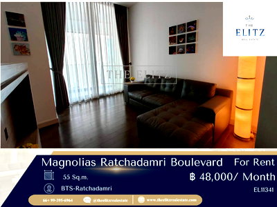คอนโดให้เช่า : ✨Magnolias Ratchadamri Boulevard ทุกองค์ประกอบถูกออกแบบอย่างประณีต เพื่อมอบทั้งความหรูหรา ความเป็นส่วนตัว และความสบาย
