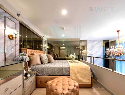 ขายคอนโด : 📌 ขายคอนโด ไนท์บริดจ์ ไพร์ม สาทร อาคาร 1 ชั้น 33 Duplex ขนาด 37 ตรม ใกล้ Empire Tower