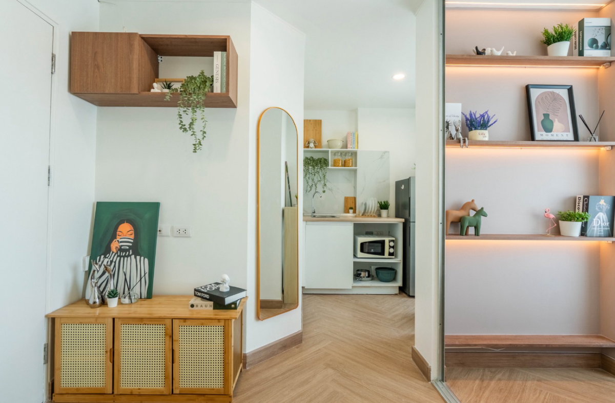 รูป P-1531🏠✨ ห้องสวย พร้อมเข้าอยู่ กับ คอนโด ลุมพินี อ่อนนุช 46 ✨ เพียง 1.39 ล้าน ✨ *0659174222*✨  - รูปที่ 2/12