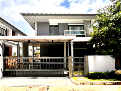 บ้านเดี่ยว โรงเรียนนานาชาติสิงคโปร์นนทบุรี (เอสไอเอสบี วิทยาเขตนนทบุรี) : ขาย บ้าน บุราสิริ ราชพฤกษ์-345 ทำเลดี เดินทางถนนหลักสะดวก