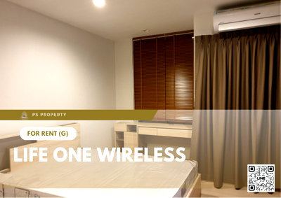 คอนโดให้เช่า : ให้เช่า ✨ Life One Wireless ✨ เฟอร์นิเจอร์ และ เครื่องใช้ไฟฟ้าครบ ใกล้ BTS เพลินจิต