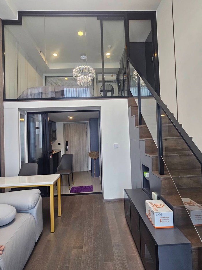 รูป Park Origin Chula-Samyan ชั้น 21 Duplex พื้นที่ใช้สอย 34 ตารางเมตร กั้นห้องให้พร้อม เฟอร์ครบ - รูปที่ 8/13