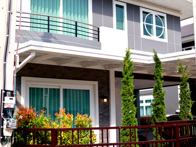 เช่าบ้านเดี่ยว เชียงใหม่ : ให้เช่า บ้านในโครงการ ศุภาลัยพาร์ควิลล์ - หางดง บ้านสวย ตกแต่งแล้ว พร้อมเข้าอยู่ (ID:618HR)