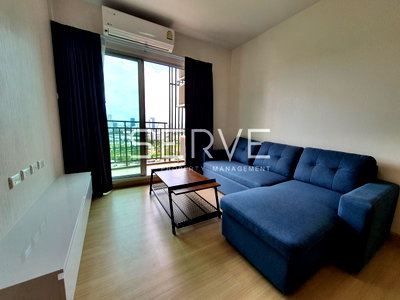Condos for rent : 2 Beds Large Room City view Fully furnished Good Location Close to  MRT Phra Ram 9 @  Supalai Veranda Rama 9 