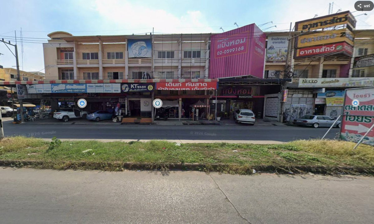 ให้เช่าอาคารพาณิชย์ 2 คูหาติดกัน (ตรงข้ามตลาดสดไอยรา) 3 ชั้น 4 ห้องนอน 4 ห้องน้ำ เหมาะสำหรับค้าขาย เช่า 50,000 บาท/เดือน โทร 093-9594717