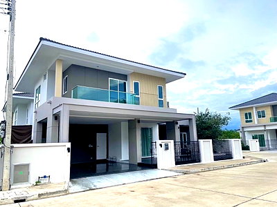 เช่าบ้านเดี่ยว เชียงใหม่ : ให้เช่า บ้านในโครงการ บีลีฟ – สันกำแพง บ้านใหม่ ใกล้สวน โครงการคุณภาพ (ID:617HR)