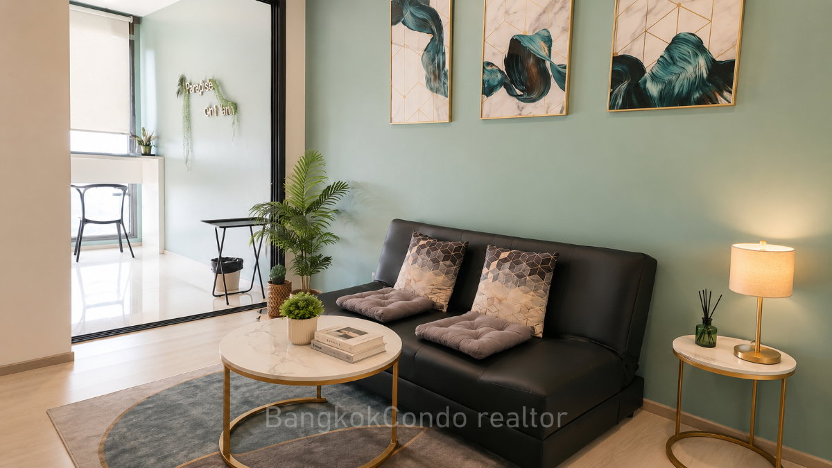 รูป 🍀🍀 Cozy room🍀 ให้เช่า📌 ริทึ่ม สุขุมวิท 42(Line: @rent2022)BTS เอกมัยพร้อมเข้าอยู่ 🔖A11349 - รูปที่ 4/11