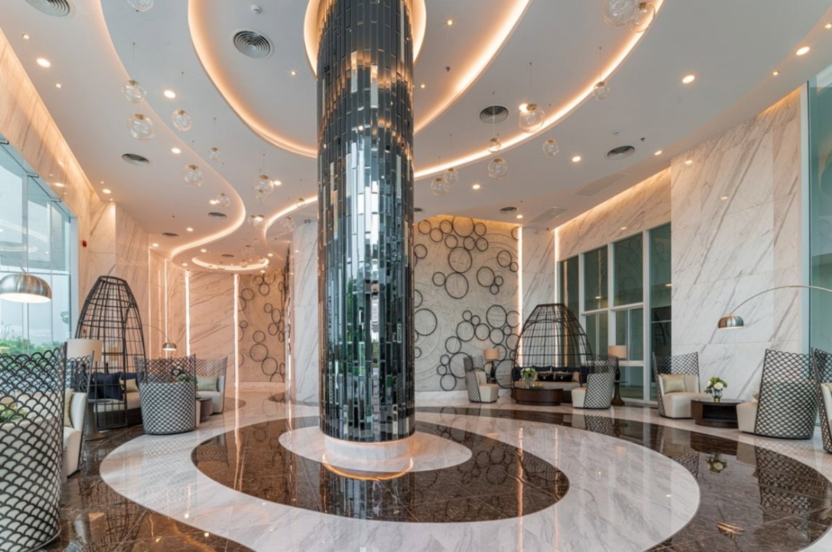 รูป คอนโด Supalai Riva Grand พระราม 3 ห้องใหญ่ วิวโค้งแม่น้ำเจ้าพระยา เหมือนอยู่รีสอร์ทกลางเมือง - รูปที่ 46/48