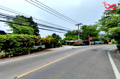 ที่ดิน ม.นอร์ทกรุงเทพ วิทยาเขตสะพานใหม่ : ขายที่ดินเปล่า 558 ตร.ว. ติดถนนพหลโยธิน 48 (ซอยสายหยุด) บางเขน ใกล้ BTS 