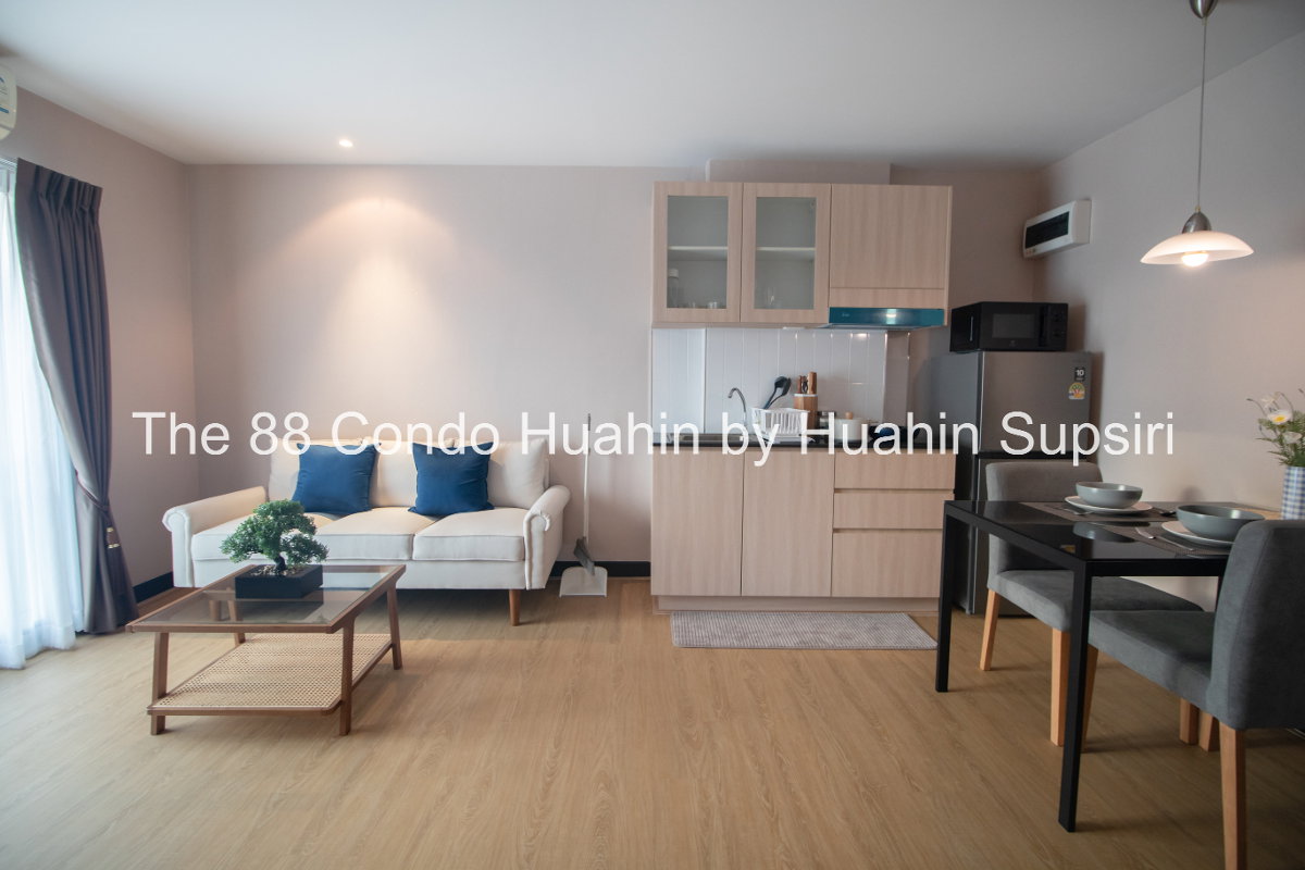 รูป  The 88 Condo Hua Hin For Rent - เช่าคอนโดหัวหิน พร้อมเข้าอยู่ ✨ - รูปที่ 3/11