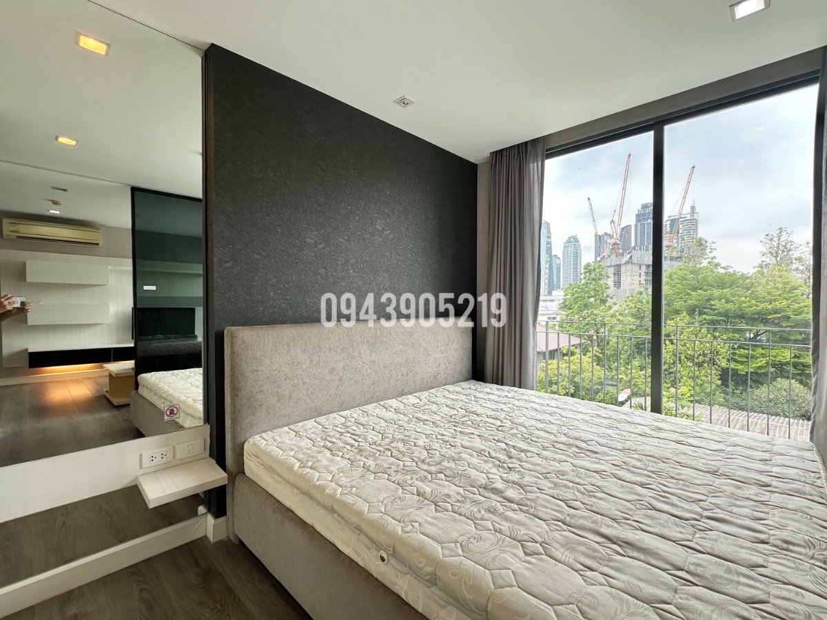 รูป The room sukhumvit 40 ☎️big 1 bed 43 sqm ‼️only 23000/month ‼️Negotiable 🔆✅corner room - รูปที่ 3/10