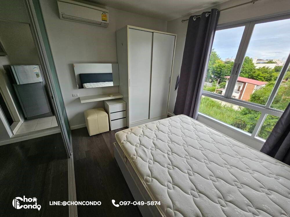 รูป DCondo ดีคอนโด ชั้น5 ตึกD  ----------ห้องว่าง 15 พ.ค. 2569-----------Tel 097-049-5874 (Line: @choncondo มี@ด้วย) - รูปที่ 2/12