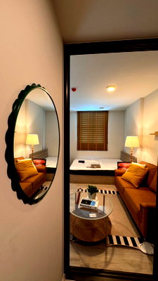 Condos for rent Huai Khwang : Rent Quintara Mhy Gen — Large Studio near MRT Huai Khwang, rent only 14k.