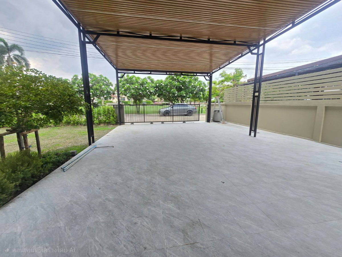 รูป บ้านหลังใหญ่มาก รีโนเวทใหม่ เนื้อที่กว้างมากๆ หมู่บ้าน ราชพฤกษ์ รามคำแหง-สุวินทวงศ์ ซอย5 ถนนสุวินทวงศ์ แขวงแสนแสบ เขตมีนบุรี ใกล้รถไฟฟ้า - รูปที่ 5/28