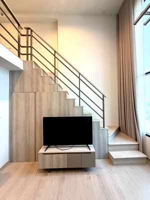 เช่าคอนโด BTS บางบัว : 🎊 ให้เช่าคอนโด โค้บบ์ เกษตร - ศรีปทุม อาคาร 1 ชั้น 20 Duplex ขนาด 36 ตรม ใกล้ Central รามอินทรา