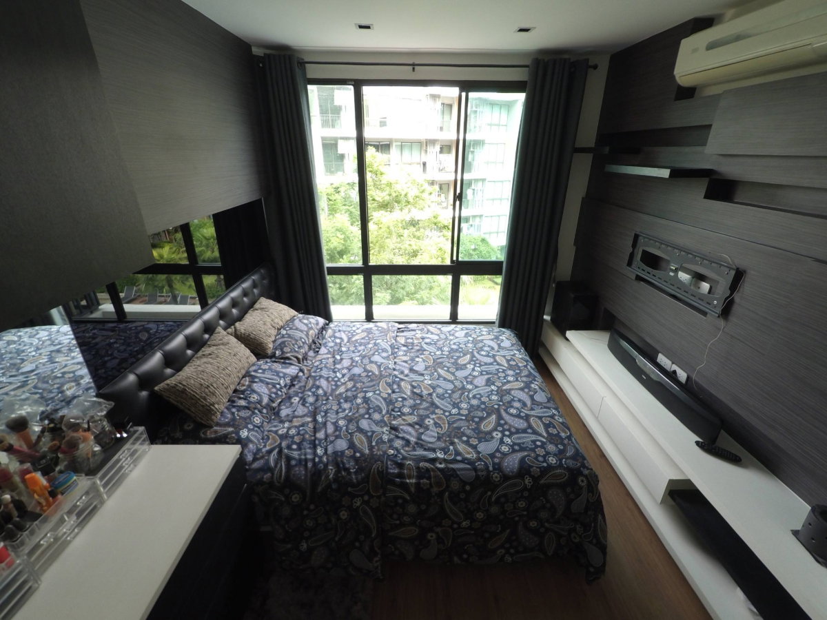รูป ให้เช่า I condo udomsuk 58 แบบ  2 ห้องนอน 2 ห้องน้ำ พิเศษ ห้องมุม วิวสระ สวน - รูปที่ 1/7