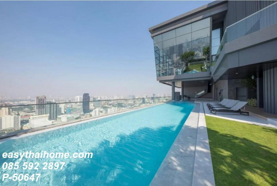 รูป P-50647 — ให้เช่า The Room Phayathai (27 ตร.ม.) 1 ห้องนอน ชั้น 35 วิวเมือง ราคา 25,000 บาท ใกล้ BTS พญาไท โทร 085-592-2897 Line: @easythaihome - รูปที่ 12/21