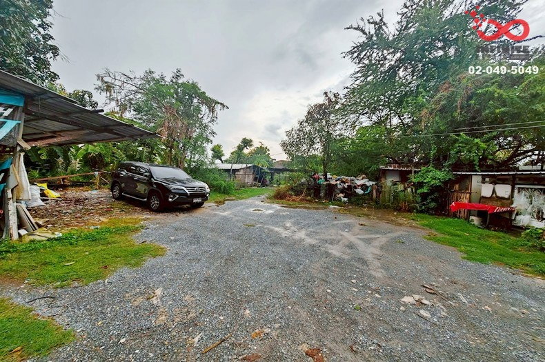 รูป ขายที่ดินเปล่า 558 ตร.ว. ติดถนนพหลโยธิน 48 (ซอยสายหยุด) บางเขน ใกล้ BTS  - รูปที่ 6/8