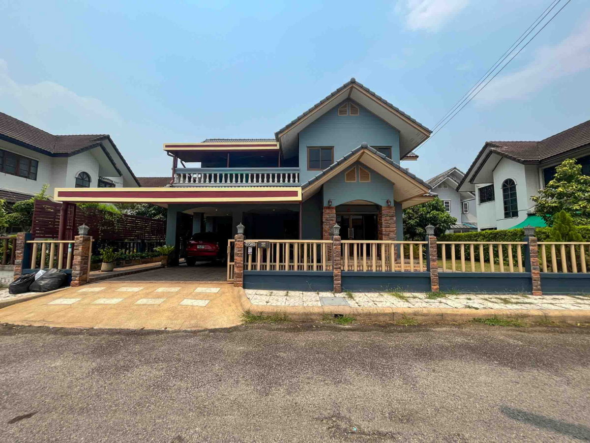 ขายบ้านพร้อมอยู่ หางดง เชียงใหม่ ใกล้วงแหวนรอบ 3 ใกล้โรงเรียนนานาชาติ (EN below)