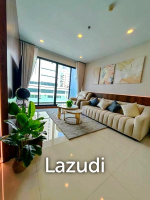 คอนโดให้เช่า : Luxurious 2-Bed Condo in Khlong San Bangkok