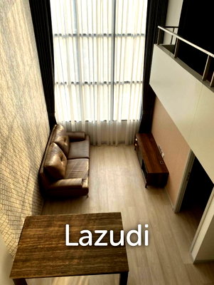 คอนโดให้เช่า : 44 sqm Loft 1 Bed Condo on 27th Floor Knightsbridge Prime Sathorn Bangkok