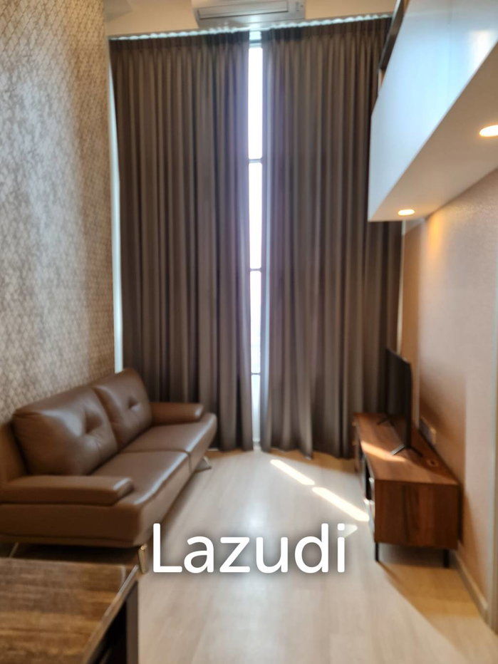 รูป 44 sqm Loft 1 Bed Condo on 27th Floor Knightsbridge Prime Sathorn Bangkok - รูปที่ 3/16