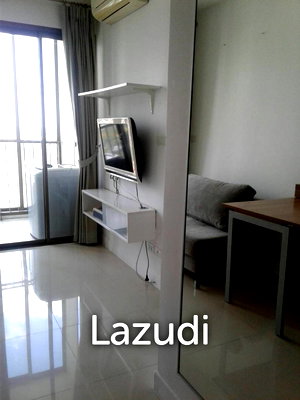 คอนโดให้เช่า : คอนโดชั้น 19 วิวเมือง ย่านบางนา แต่งครบ พร้อมอยู่