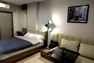 คอนโดให้เช่า : ให้เช่าคอนโด ไอดีโอ ท่าพระ อินเตอร์เชนจ์ อาคาร 1 ชั้น 7 สตูดิโอ ขนาด 27.00 ตรม ใกล้ ตลาดพลู