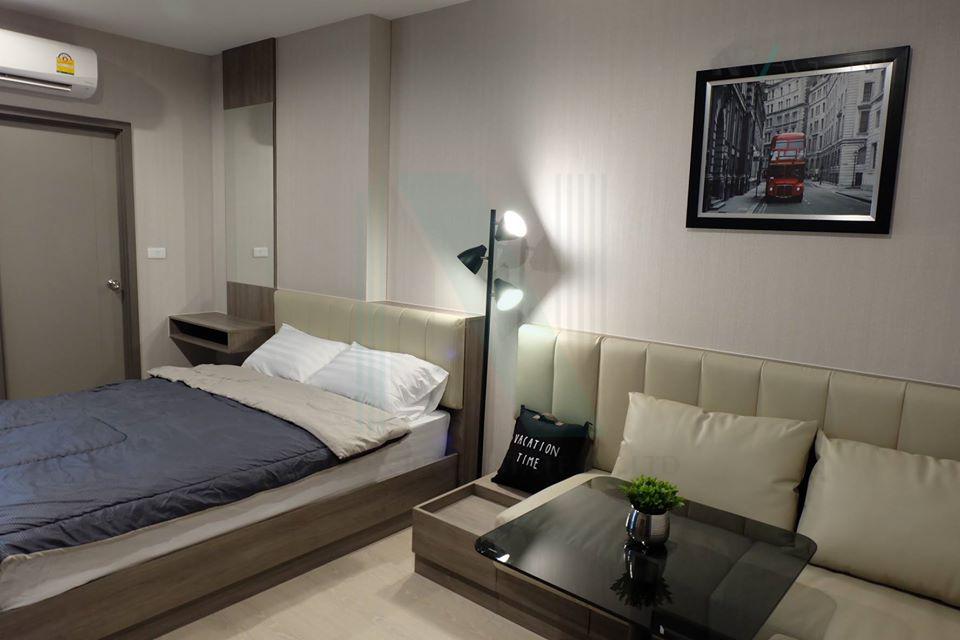 รูป ให้เช่าคอนโด ไอดีโอ ท่าพระ อินเตอร์เชนจ์ อาคาร 1 ชั้น 7 สตูดิโอ ขนาด 27.00 ตรม ใกล้ ตลาดพลู - รูปที่ 1/8
