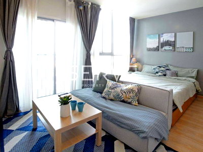 Condos for rent : 1 Bed City view Fully furnished Good Location Close to  MRT Thailand Cultural Centre Station @ Noble Revolve Ratchada