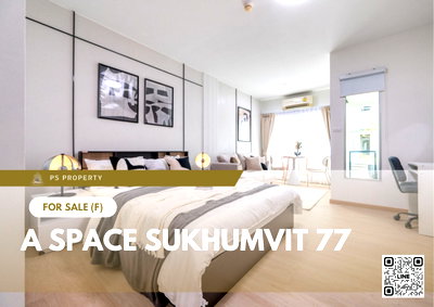 ขายคอนโด : ขายด่วน 📍 A Space Sukhumvit 77 📍 ตกแต่งสวยครบ เฟอร์นิเจอร์ และ เครื่องใช้ไฟฟ้าครบ 