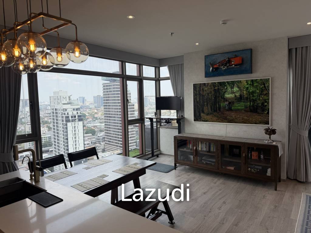รูป 2bed 2bath with private garden for rent at Rhythm Ekkamai Estate - รูปที่ 8/15