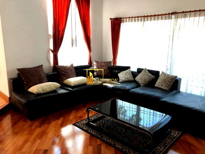 เช่าบ้านเดี่ยว กรมส่งเสริมวัฒธรรม : Inviting 4 Bedroom House For Rent in Rama 9 - BR28120SH