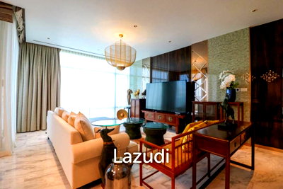 Condos for rent : Spacious 3-bedroom residence with maid’s quarter at Four Seasons Private Residences Bangkok