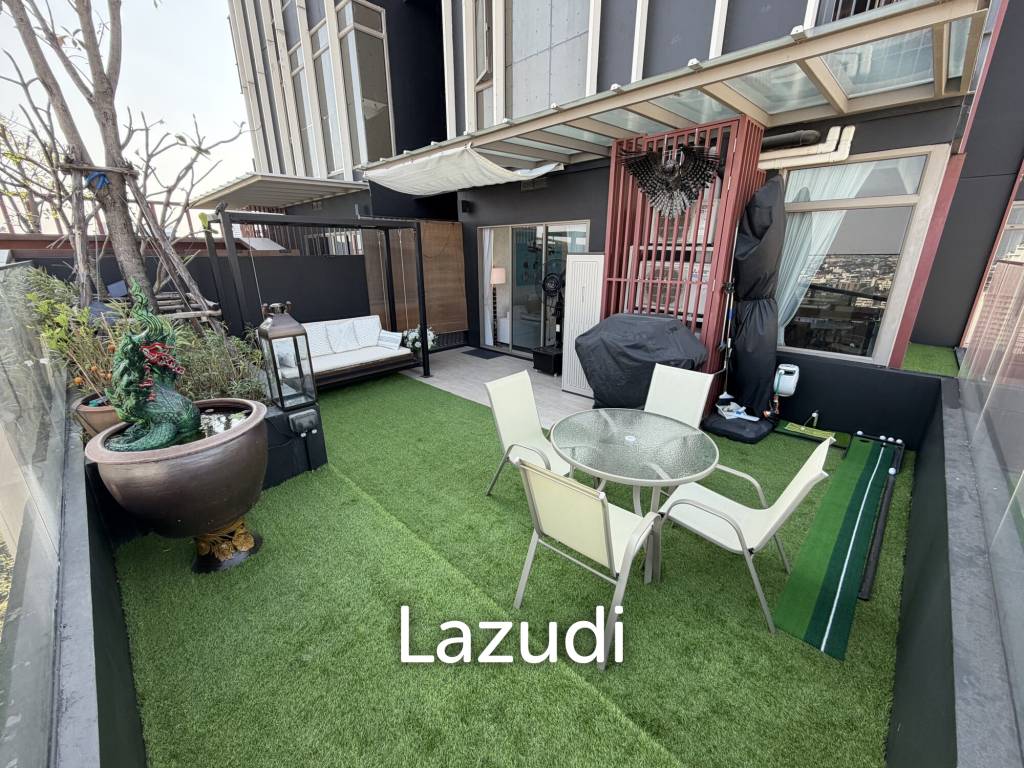 รูป 2bed 2bath with private garden for rent at Rhythm Ekkamai Estate - รูปที่ 14/15
