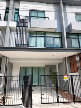 🏡✨ ให้เช่า ทาวน์โฮมหรู โครงการ Plex Residence เกษตร–นวมินทร์ 2 ห้องนอน 3 ห้องน้ำ บ้านสวยเฟอร์ใหม่ทั้งหลัง พร้อมเข้าอยู่ ทำเลดี บรรยากาศส่วนตัวมาก 🌿