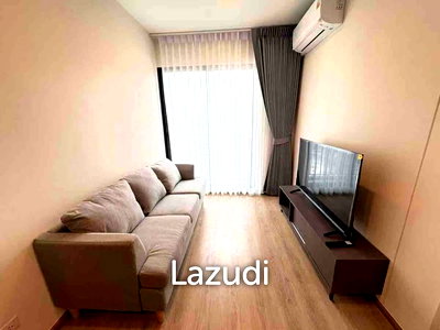 คอนโดให้เช่า : 46 sqm modern 1 bedroom condo on 22nd floor at Nue District R9 Huai Khwang Bangkok
