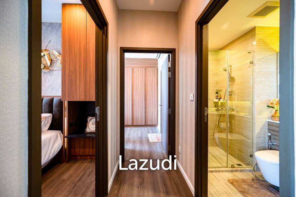 รูป Corner Unit 2 Bedroom 2 Bathroom 55.18 Sq.m Whizdom Essence Sukhumvit - รูปที่ 9/21