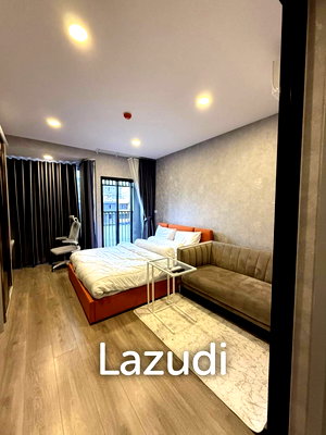 คอนโดให้เช่า : 26 sqm modern 1 bedroom condo SOHO Bangkok Ratchada Huai Khwang