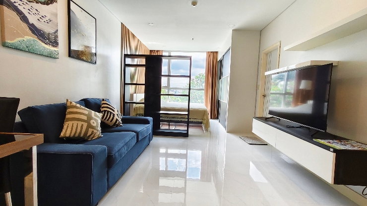 รูป 📍 Studio 38 ตร.ม. ใกล้ BTS พระโขนง  Le Luk Condo 💰 19,000 บาท/เดือน  เดินเพียง 5 นาทีถึง BTS - รูปที่ 1/11