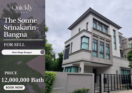 The Sonne Srinakarin-Bangna | Selling price 12,000,000 THB (12 million baht) | Best price in the project. Near Mega Bangna. Convenient transportation.