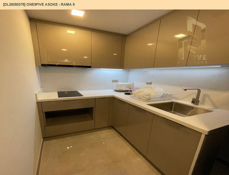 รูป DL26050375 ให้เช่าคอนโด วันไนน์ไฟว์ อโศก - พระราม 9 (One9Five Asoke - Rama 9) ใกล้ MRT พระราม 9 พร้อมเข้าอยู่ โทรด่วน 0653619502 LineID @897iyzll - รูปที่ 6/12