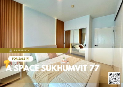 ขายคอนโด : ขายด่วน ✨ A Space Sukhumvit 77 ✨ เฟอร์นิเจอร์ และ เครื่องใช้ไฟฟ้าครบ ใกล้ BTS อ่อนนุช