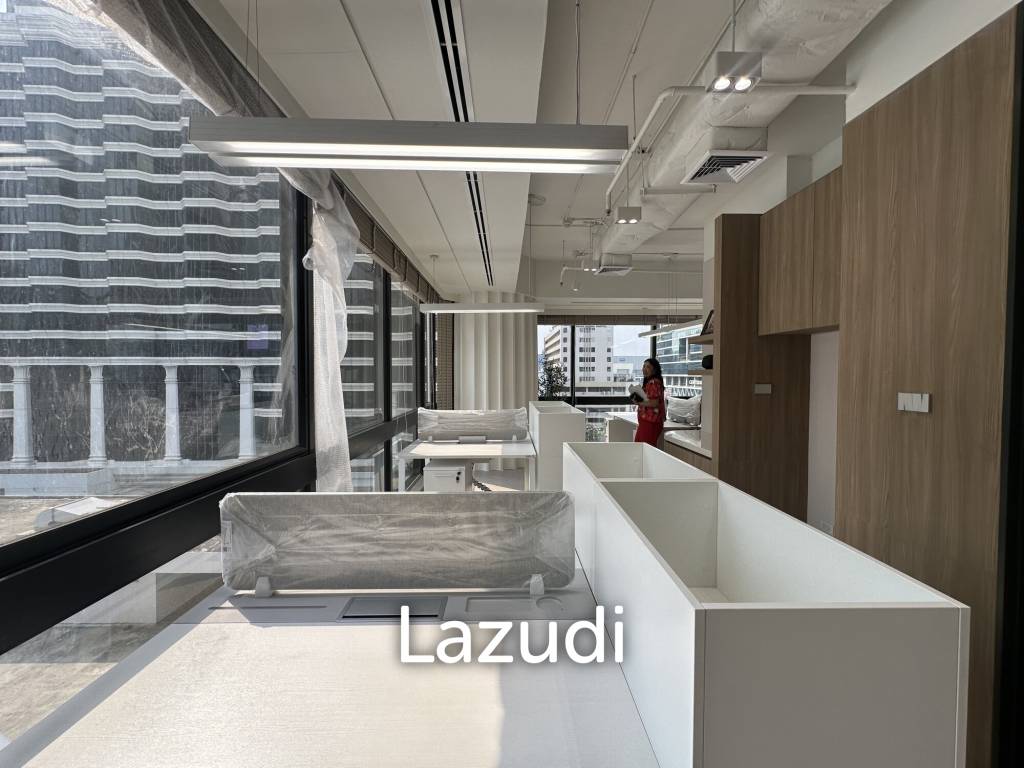 picture 90 sqm modern office in Gaysorn Amarin Tower Lumpini Bangkok - 5/7