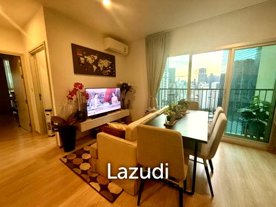 Condos for rent : 2 Bed 2 Bath 53 SQ.M Noble Revolve Ratchada 2