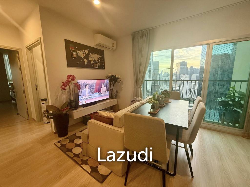 รูป 2 Bed 2 Bath 53 SQ.M Noble Revolve Ratchada 2 - รูปที่ 1/18
