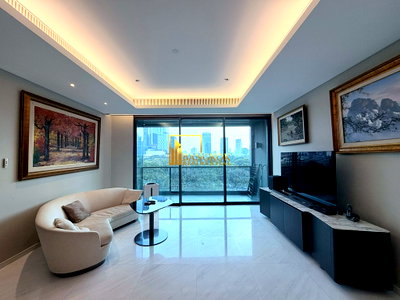 Condos for rent : Sindhorn Tonson | Elegant 1 Bedroom Condo in Chidlom Area - BR18861CD