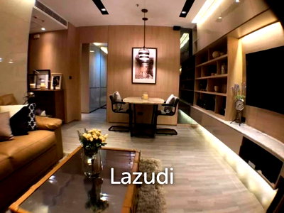 คอนโดให้เช่า : 59 sqm high-floor condo at The Room BTS Wongwian Yai, Khlong San