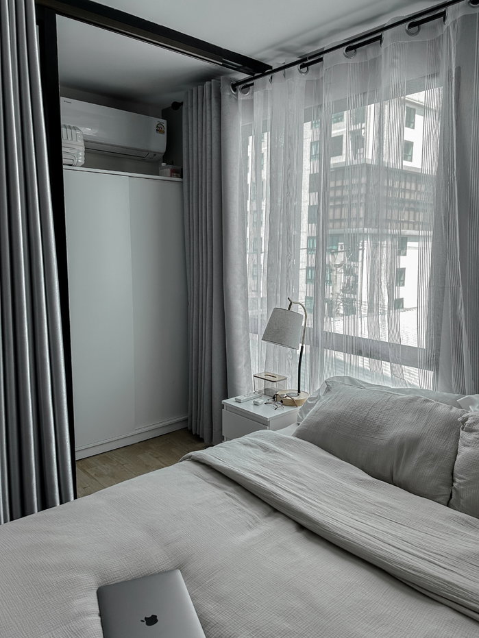 รูป อาร์เทม บางพลัด-จรัญ 79 เป็นคอนโด Low-Rise สูง 8 ห้องอยู่ชั้น 4 อาคาร ห้องพักเป็นแบบ Studio ขนาด 21.84 ตร.ม. - รูปที่ 7/7